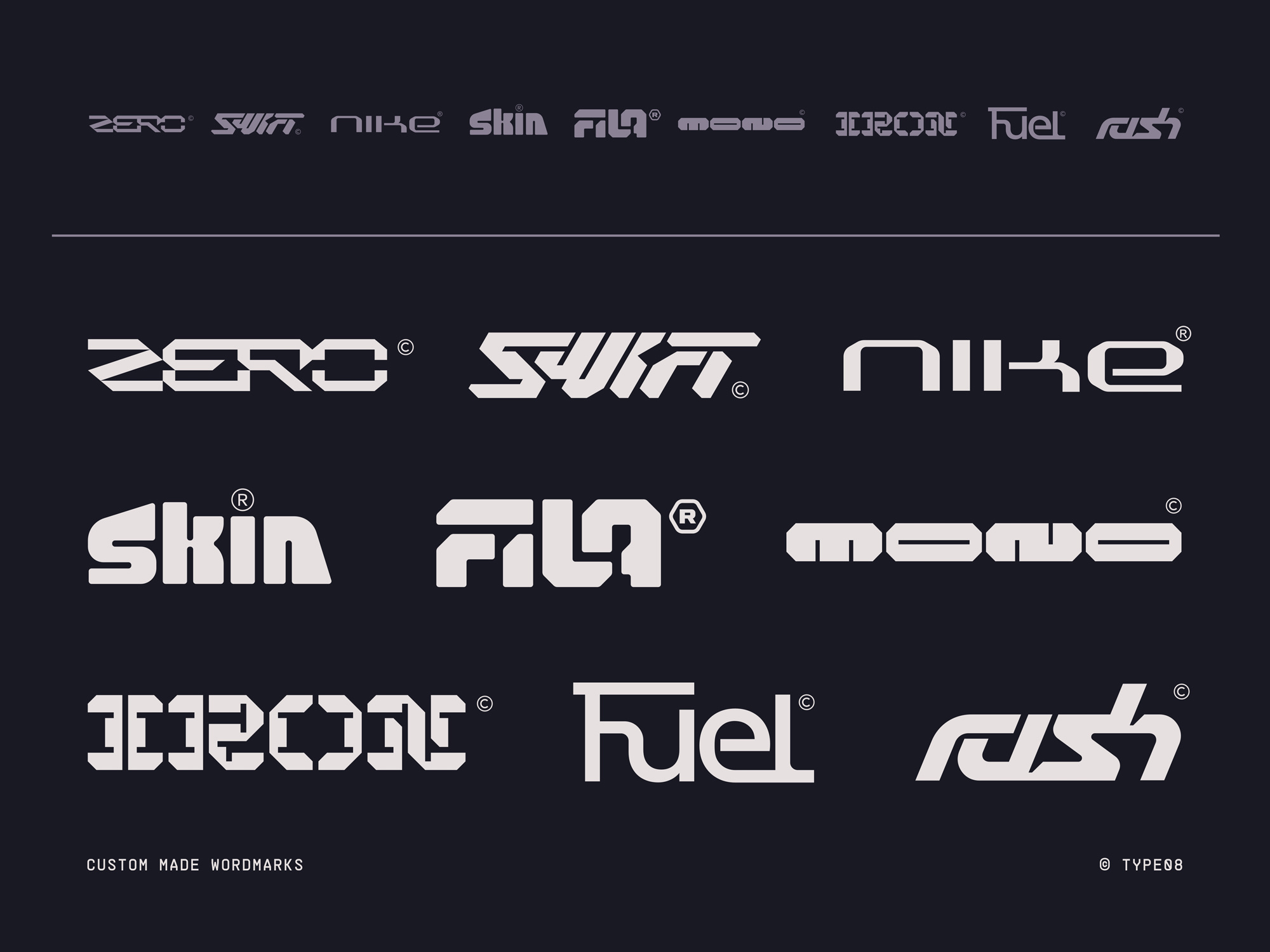 Example of Wordmarks Roundup Vol07