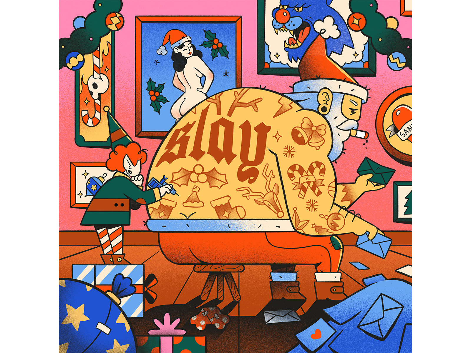 Example of Santa’s “Workshop”