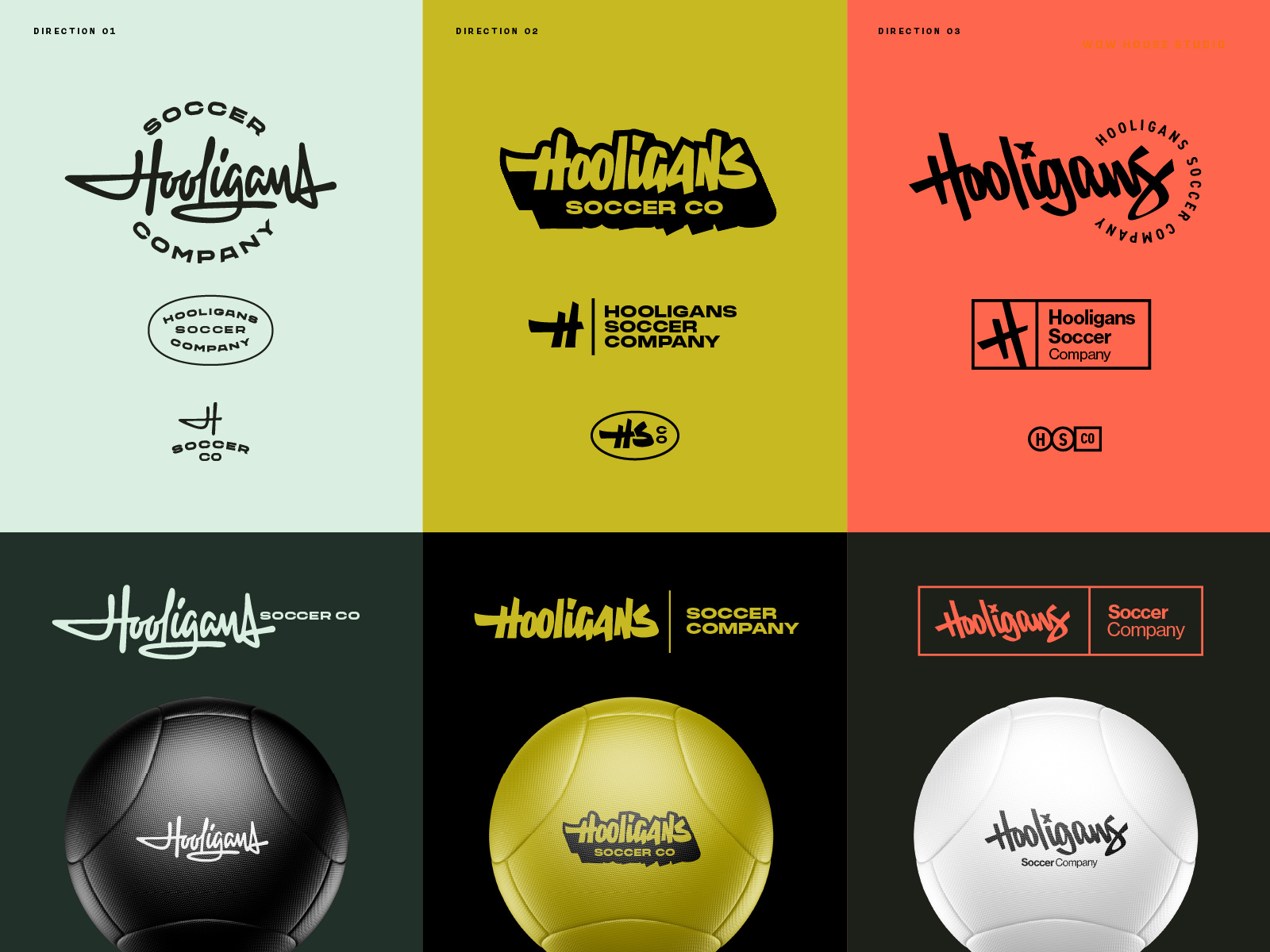 Example of Hooligans Soccer - R1 Logo Concepts