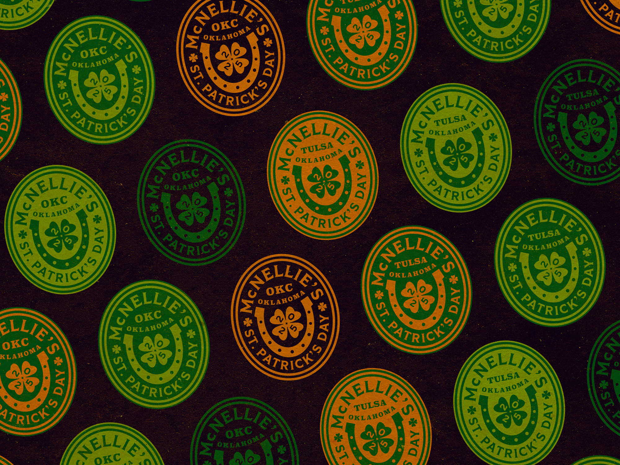 Example of McNellie's 2025 St. Patrick's Day