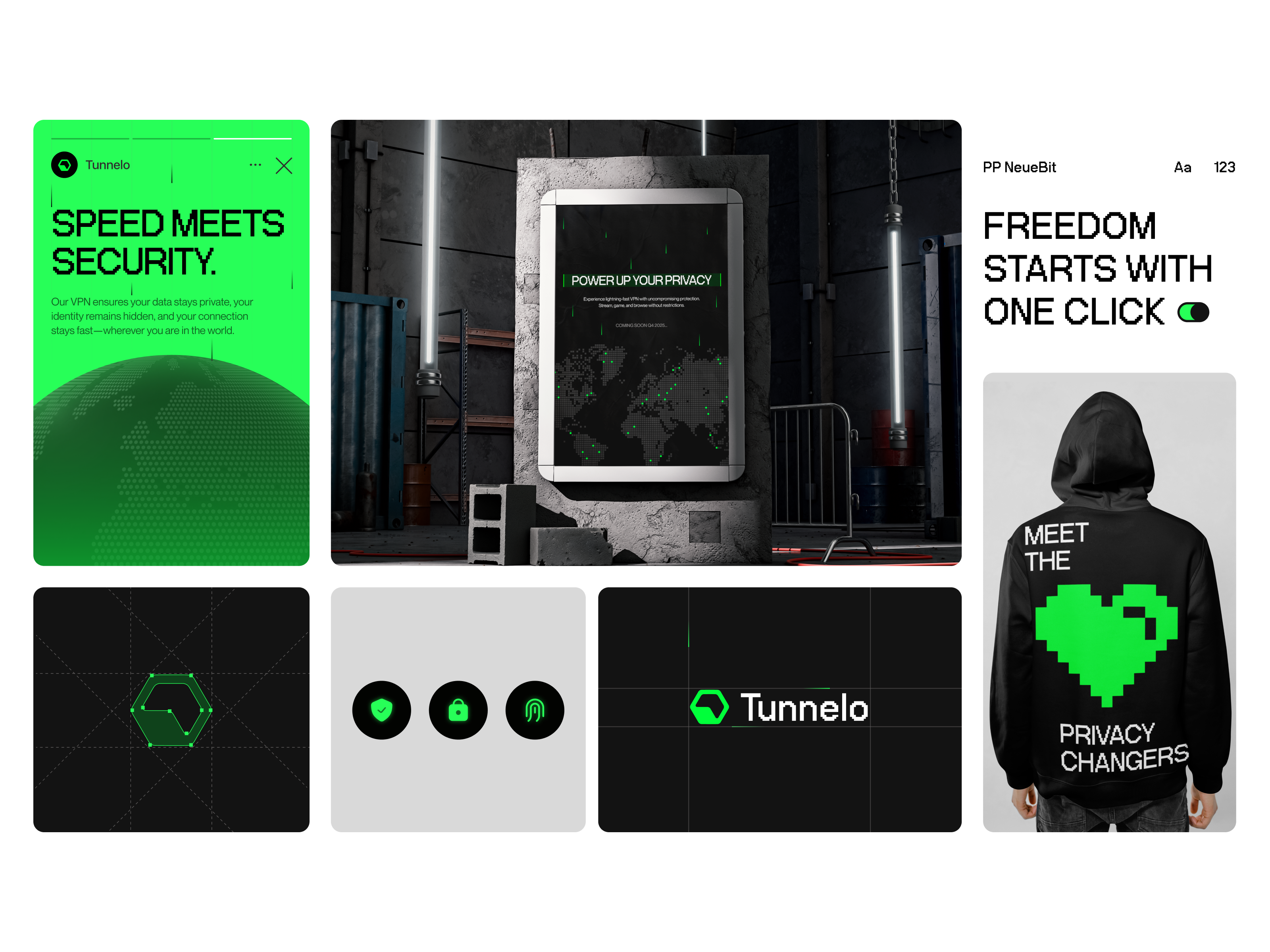 Example of Branding For Cybersecurity / VPN Service