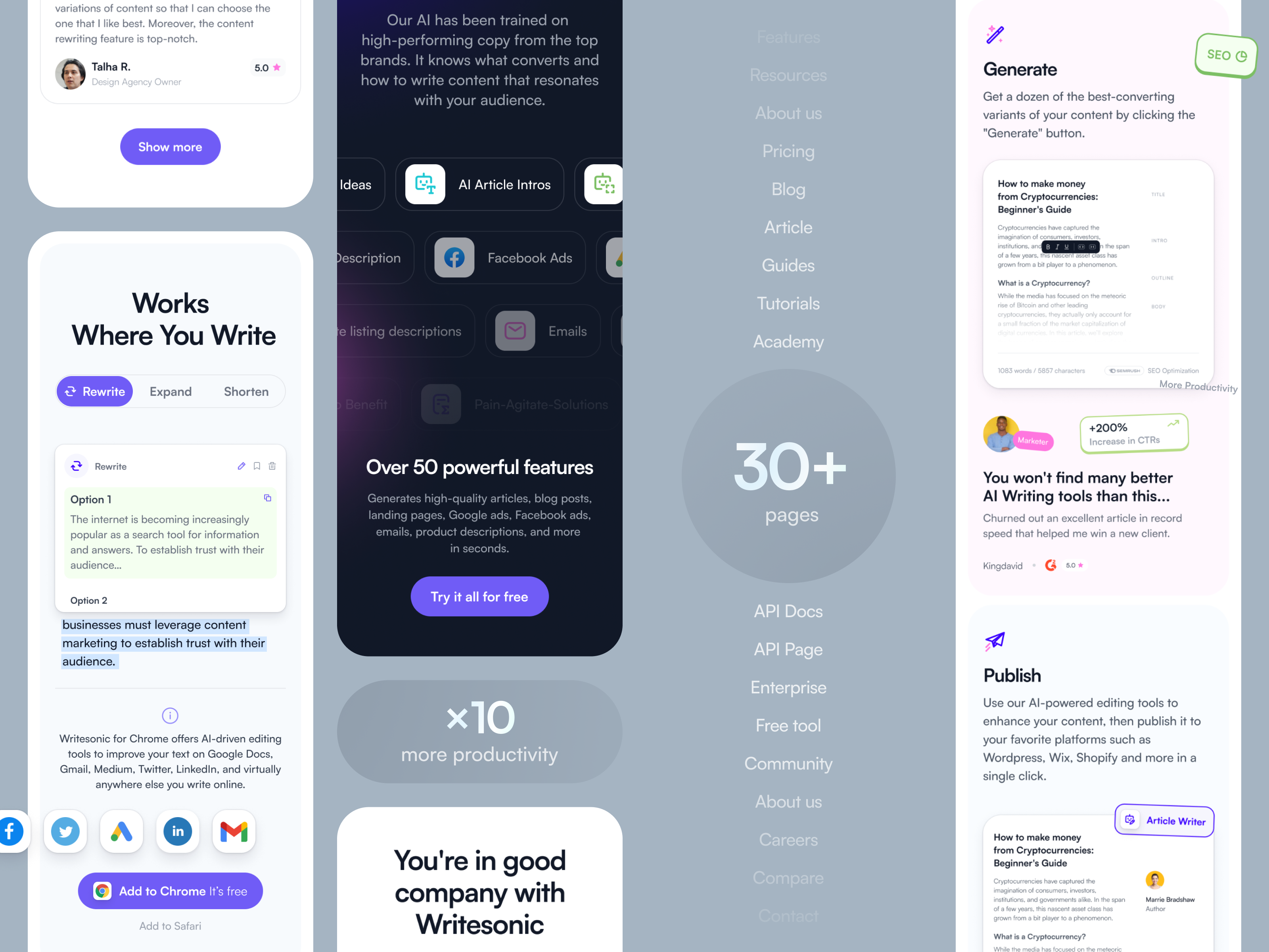 Example of Product Design (Web, Mobile, Ai Agents)