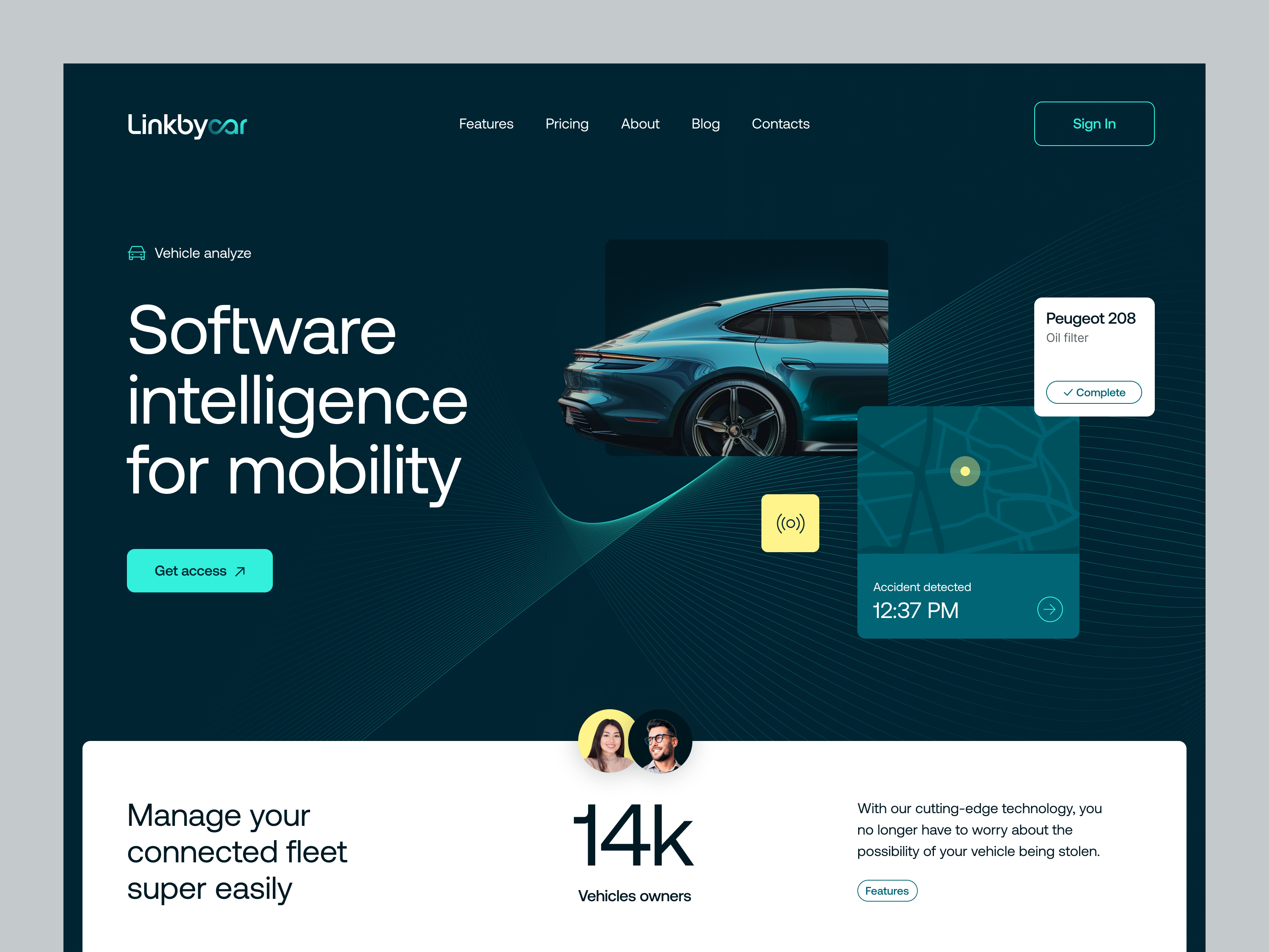 Example of Website Design (5 Pages)