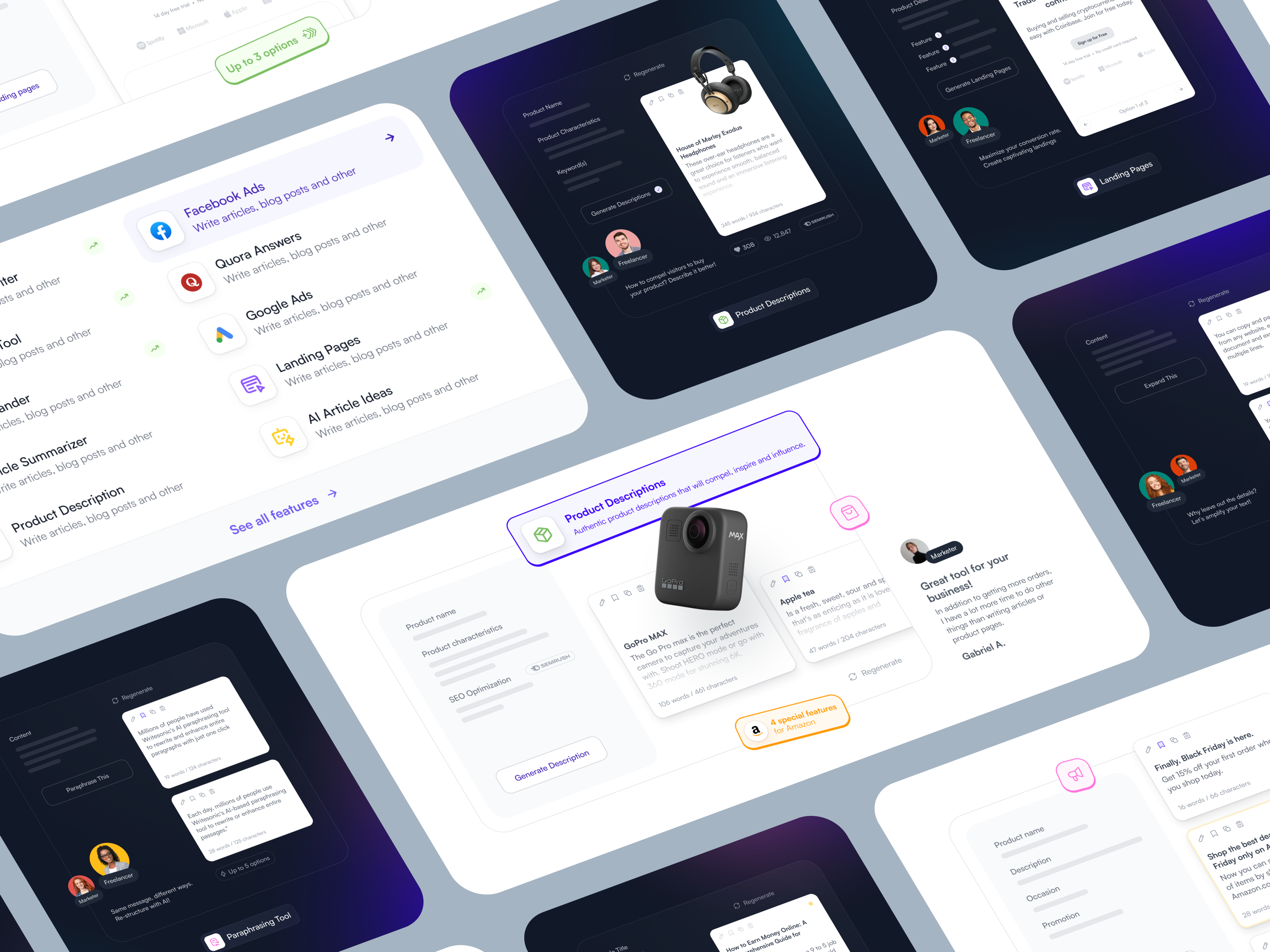 Example of Product Design (Web, Mobile, Ai Agents)