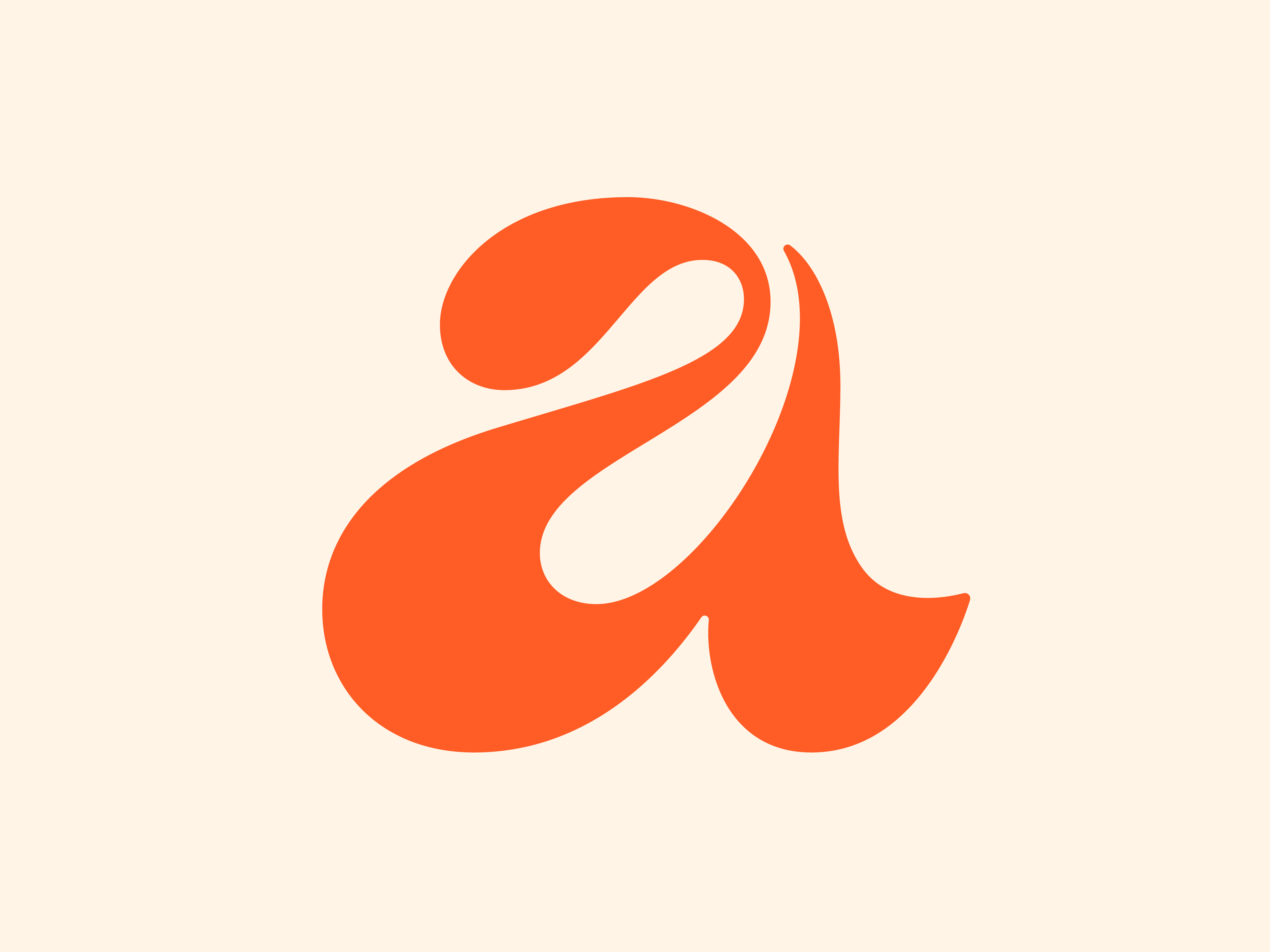 Example of Letter a