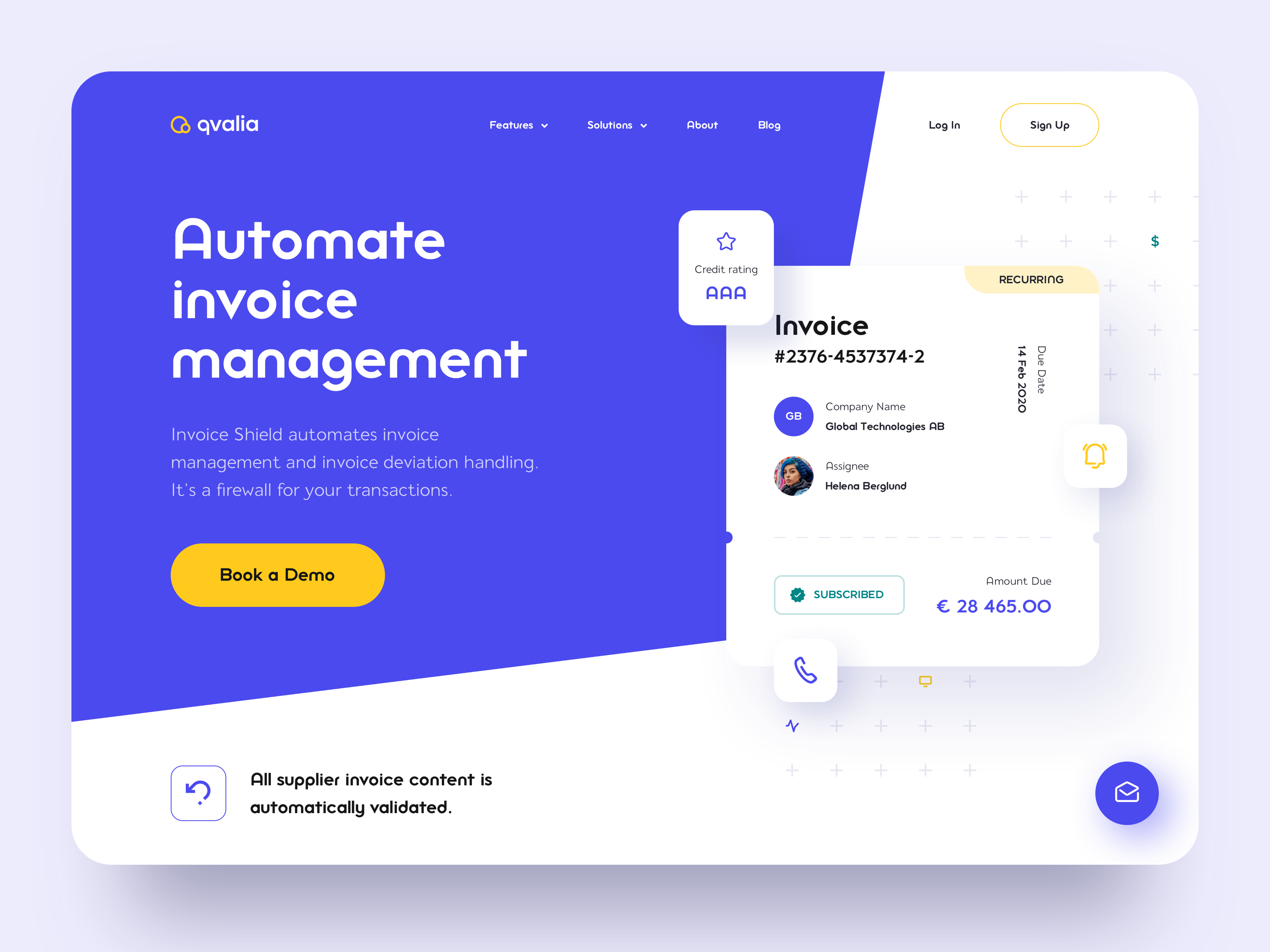 Example of Landing Page Design 