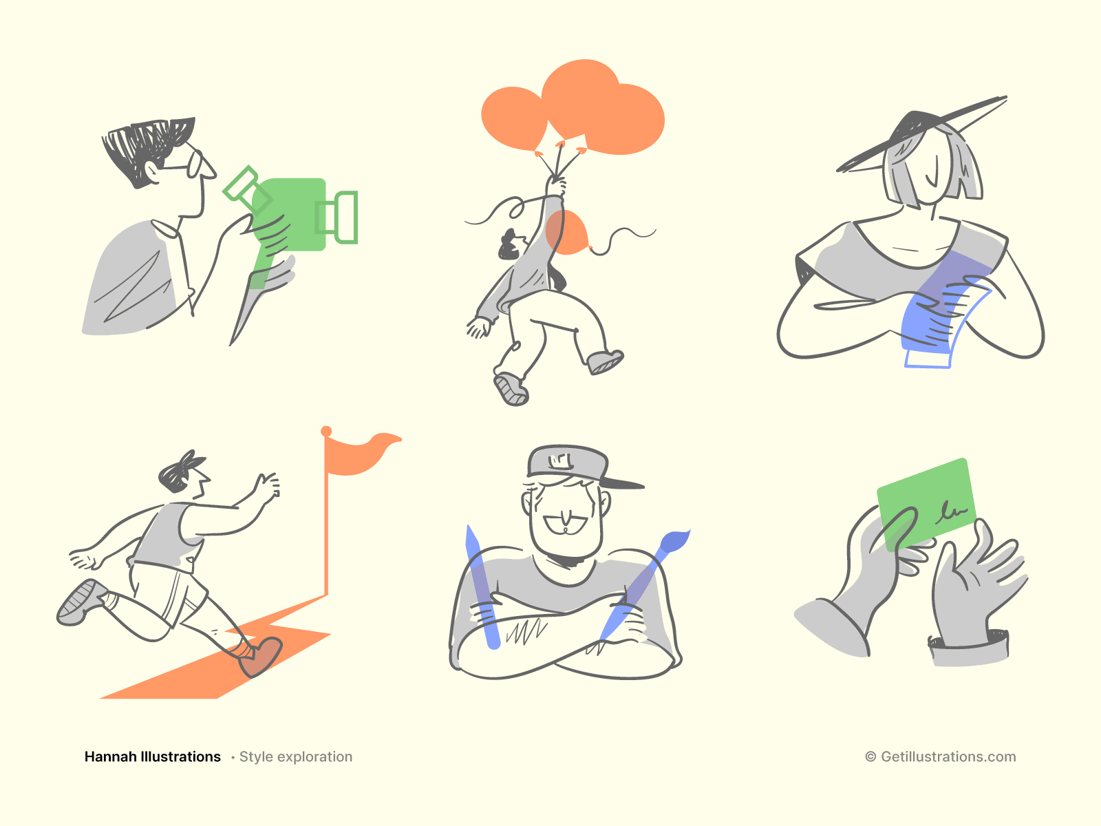 Example of Custom Vector Illustration   Hand Drawn